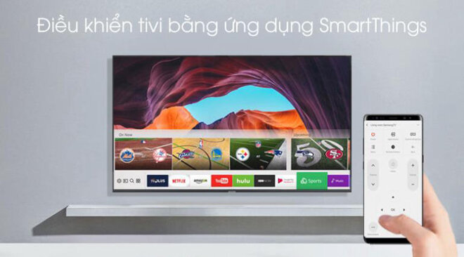 Các tính năng và tiện ích khác của tivi Samsung 55TU8100 55 inch