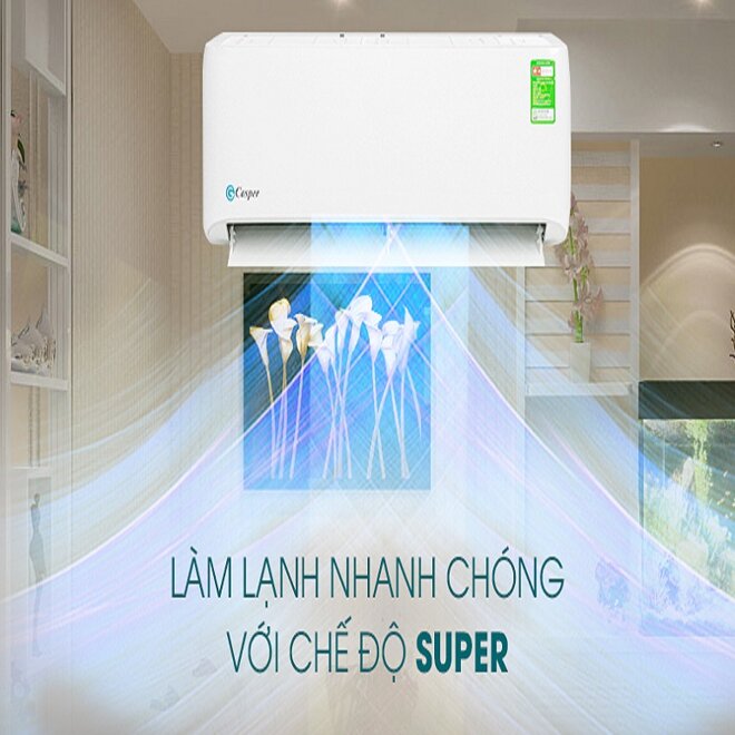 Chọn mua điều hòa Casper hay Midea với giá 5 triệu