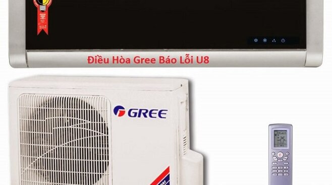 mã lỗi U8 trên điều hoà Gree