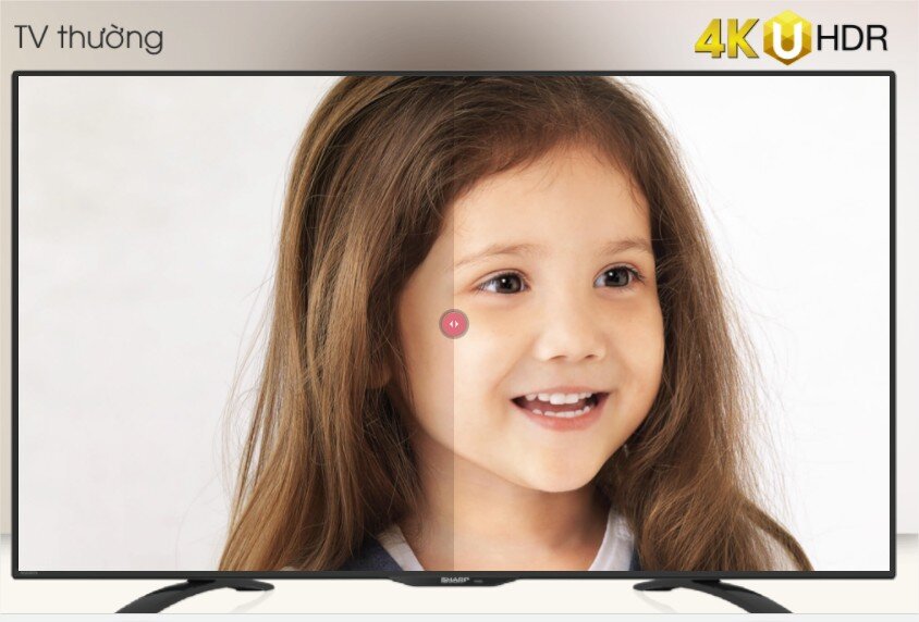 Công nghệ 4K UHDR mang lại trải nghiệm hình ảnh sống động 