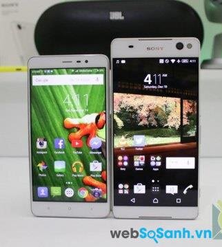 So sánh điện thoại Redmi Note 3 và Xperia C5 Ultra