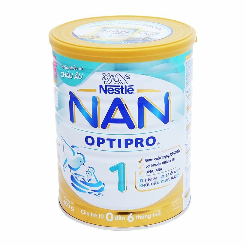 Nestlé Nan Optipro 1 tăng lợi khuẩn đường ruột cho trẻ 