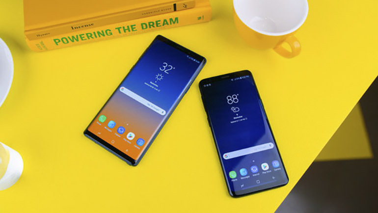 Điện thoại Samsung Galaxy Note 9 vượt mặt Galaxy S9 ở số lượng người đặt hàng trước giờ mở cửa 