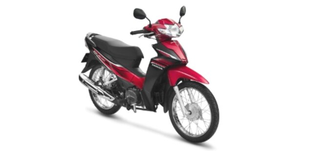 honda blade 110 màu đỏ đen