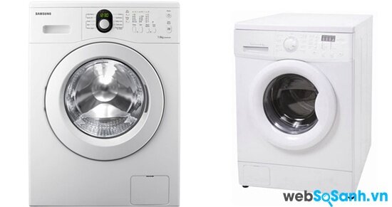 Samsung WF9752N5W và LG WD7800 (nguồn: internet)