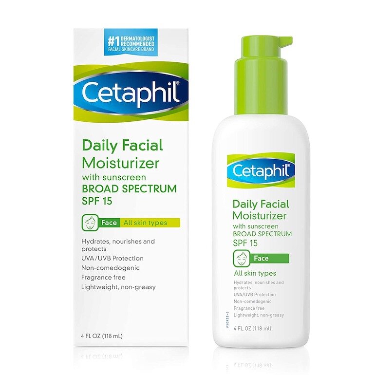Kem dưỡng ẩm cho da mụn Cetaphil Daily Facial Moisturizer SPF 15