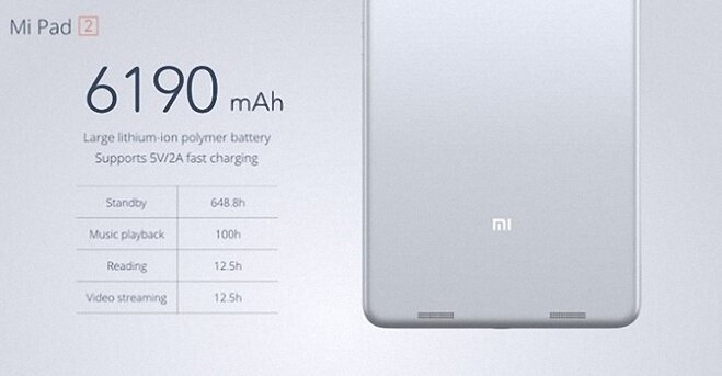 máy tính bảng xiaomi mi pad 2