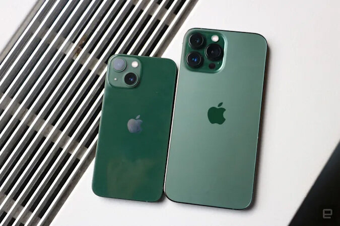 iphone 13 pro max xanh lá alpine green