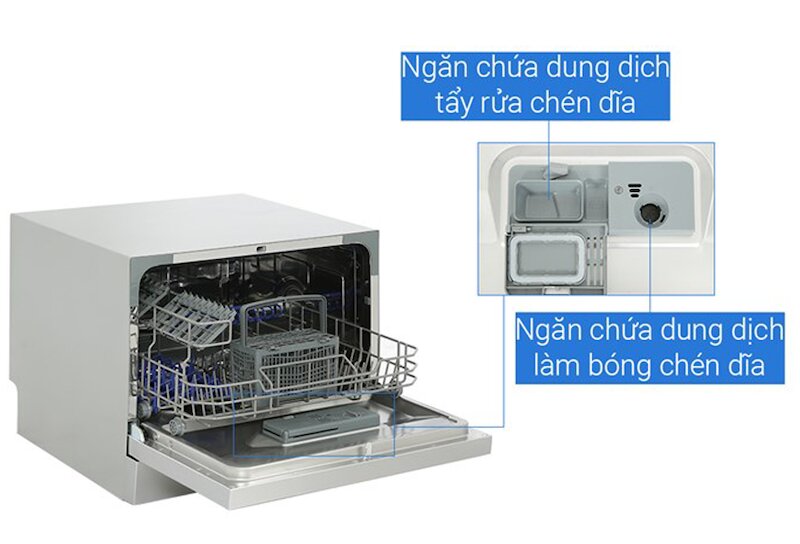 Trải nghiệm rửa chén đỉnh cao cùng máy rửa bát Hafele HDW-T50B