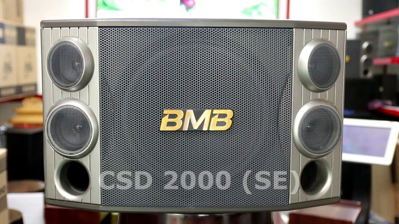 BMB CSD 2000 SE được đánh giá là loa hát karaoke tốt nhất 