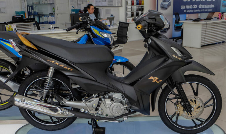 Xe côn tay Suzuki với giá thành chỉ 38 triệu bên trên Việt Nam