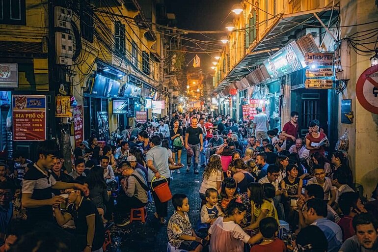 Street sidewalks