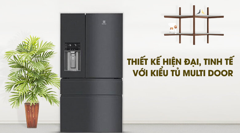 Tủ lạnh electrolux với thiết kế sang trọng