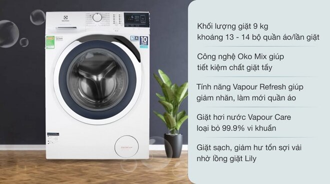 Top máy giặt Electrolux Ultimatecare 700 đáng mua nhất đầu năm 2025