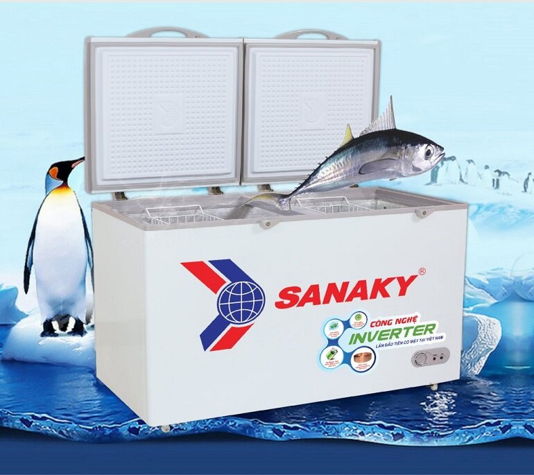Tủ đông inverter Sanaky sở hữu nhiều ưu điểm vượt trội