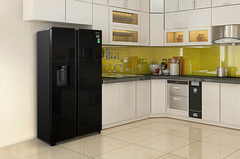 Các dòng tủ lạnh Samsung 500 lít đều có thiết kế sang trọng và hiện đại