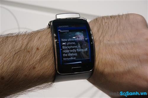 Phần mềm trên Samsung Gear S. Nguồn Internet