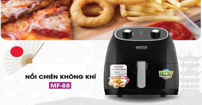 nồi chiên không dầu Mutosi MF-88