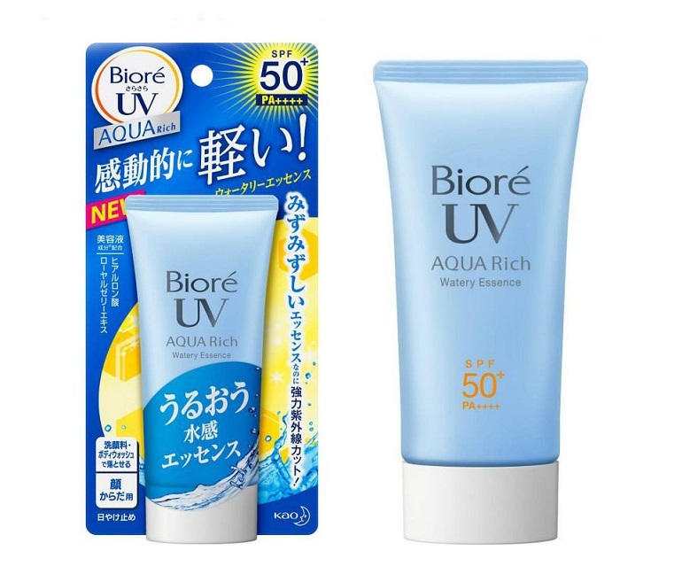 Kem chống nắng tốt Biore UV Aqua Rich Watery Essence SPF50+/PA++++