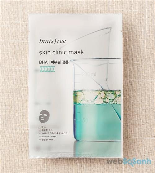 Mặt nạ Innisfree skin clinic mask BHA