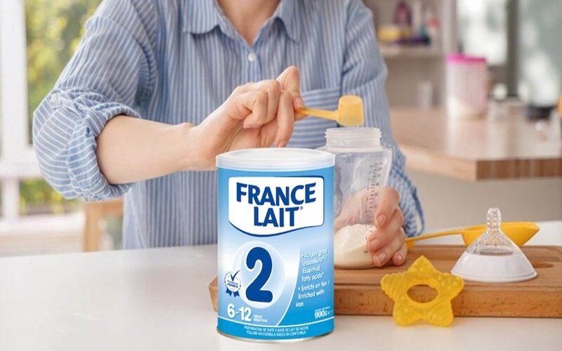 Hướng dẫn cách pha sữa France Lait