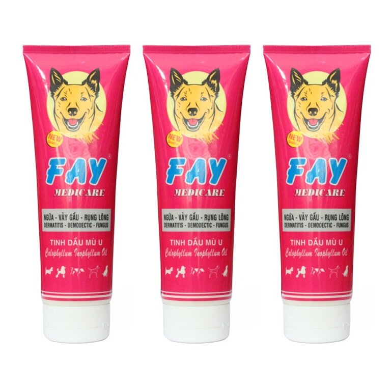 Fay Medicare shower gel for dogs has a fragrant and odor-free smell