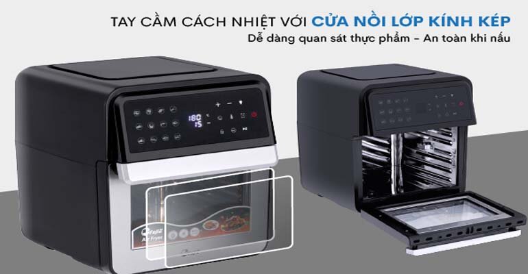 Nồi chiên không dầu FujiE AF12D