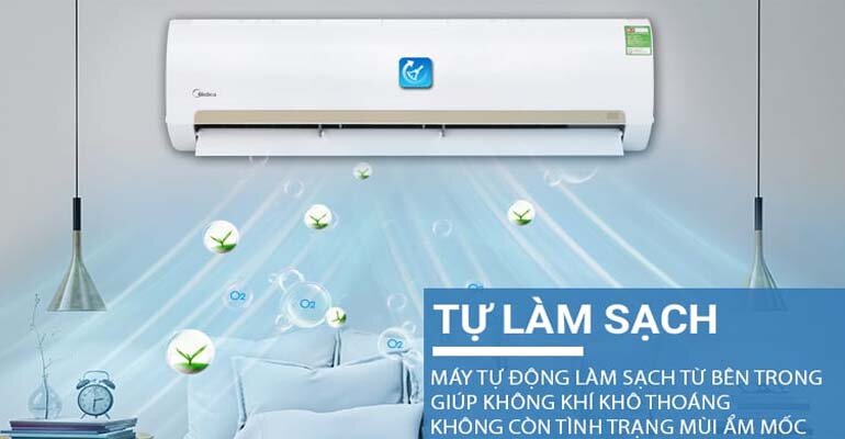 Giải đáp thắc mắc điều hòa Midea có tốn điện không? dieu hoa midea 1