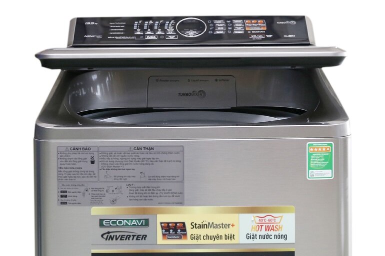 Nhận xét máy giặt Panasonic 13.5 kg NA-F135V5SRV