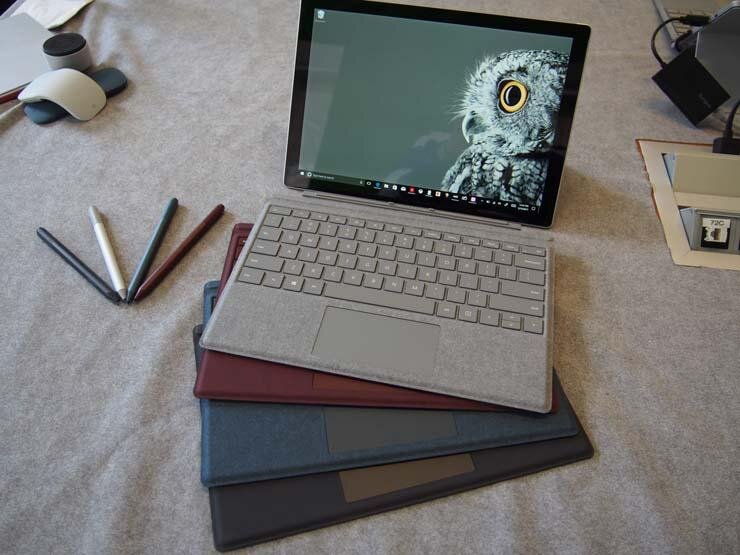 Bàn phím Surface Pro 5 tính thẩm mỹ cao