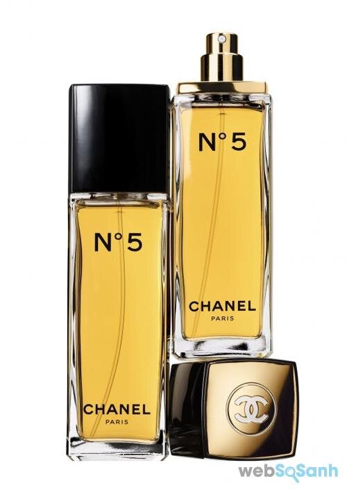 Chai nước hoa nữ Chanel No.5 Eau de toilette mang phong cách cổ điển, quý tộc, đầy sang trọng