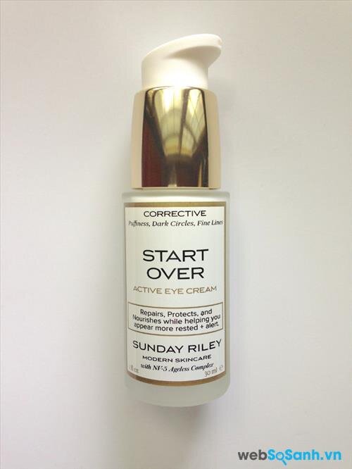 Sunday Riley Start Over Active Eye Cream