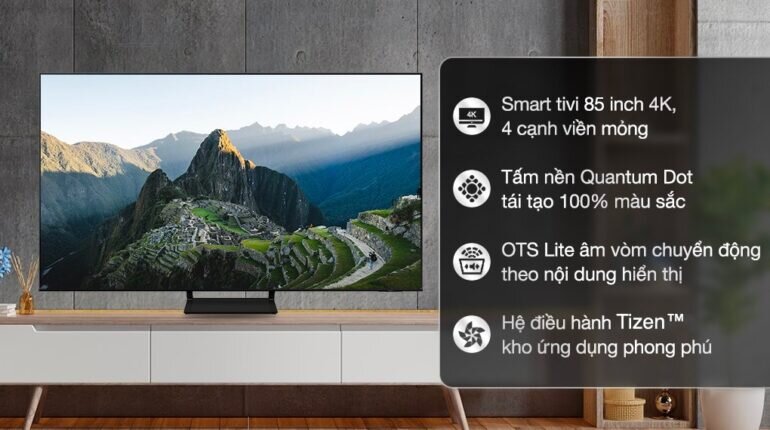 Smart tivi Samsung QLED 4K 85 inch QA85Q70C