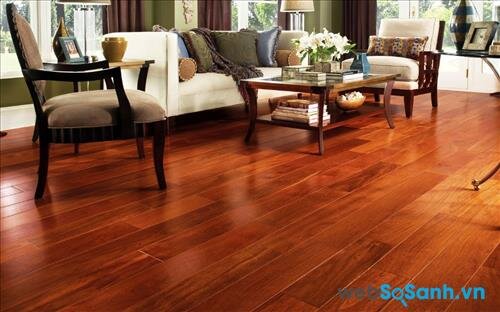 Sàn gỗ tự nhiên có khả năng dễ dàng làm mới lại mà không ảnh hưởng đến thẩm mỹ của sàn