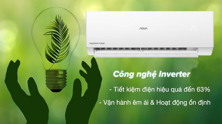 điều hòa Aqua Inverter 2 HP AQA-RV18QA