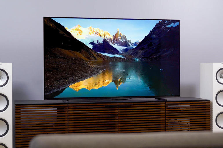 Chất lượng hoàn thiện tốt của OLED TIVI 4K SONY 55 INCH 55A80J