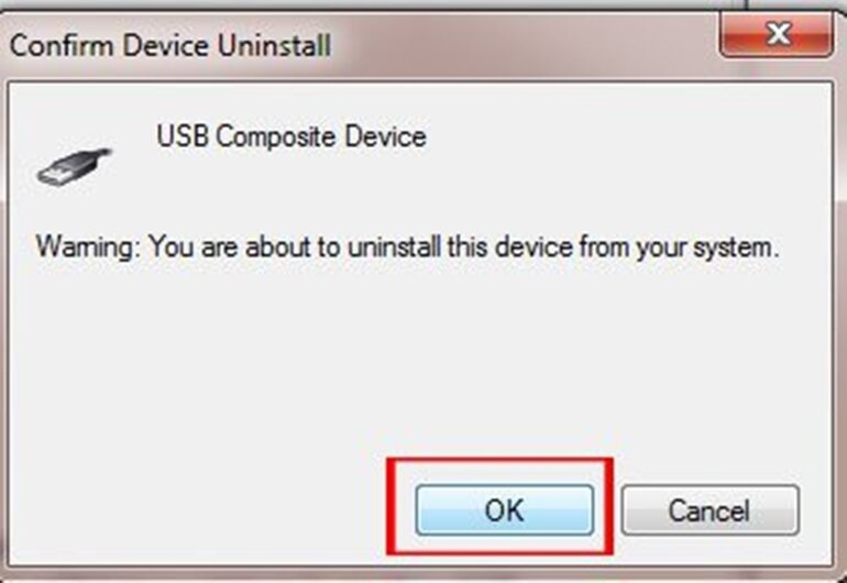máy tính không nhận USB
