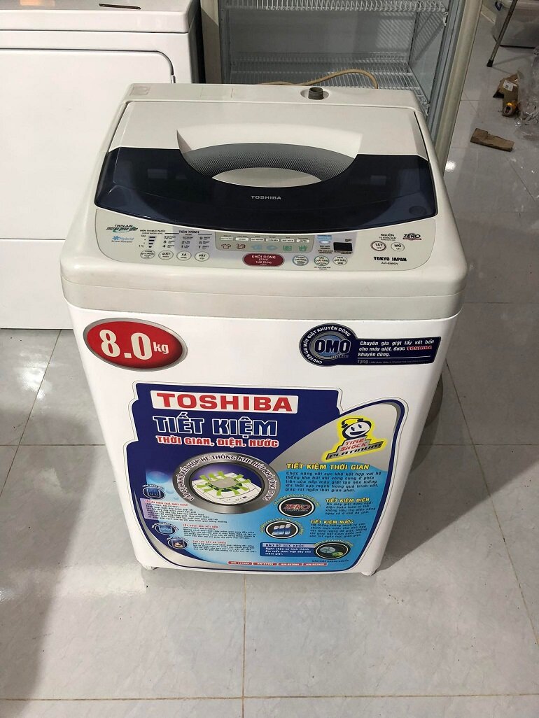 Máy giặt Toshiba lồng đứng 8 kg AW-E89SV