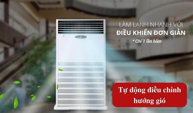 Điều hòa tủ đứng 200.000 BTU LG APNQ200LNA0 - giải pháp làm mát cho nhà xưởng, hội trường lớn