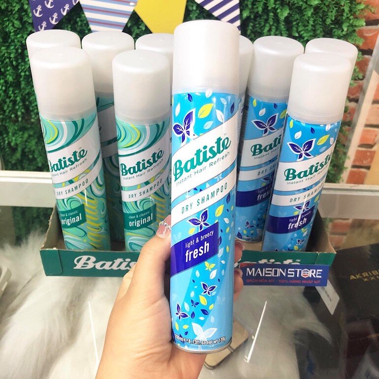 Dầu gội khô Batiste Dry Shampoo Fresh