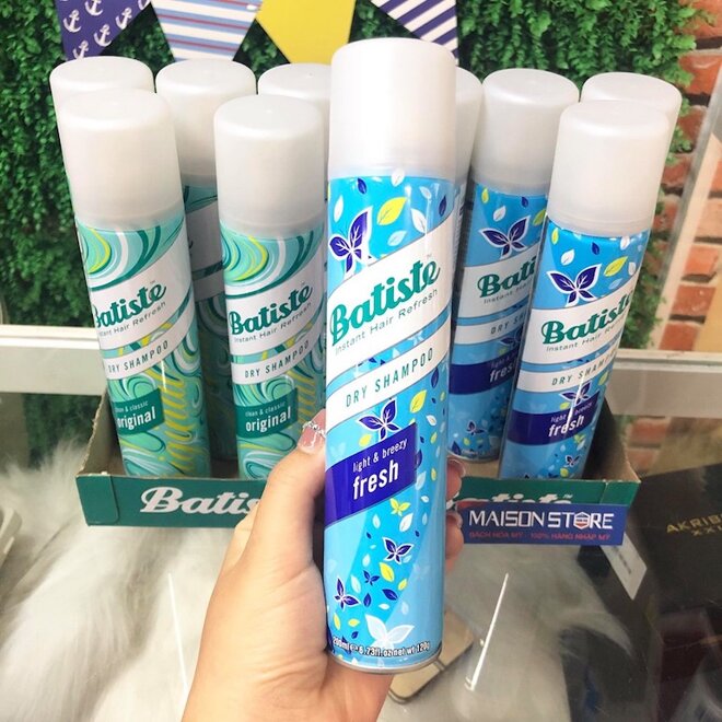 Dầu gội khô Batiste Dry Shampoo Fresh 