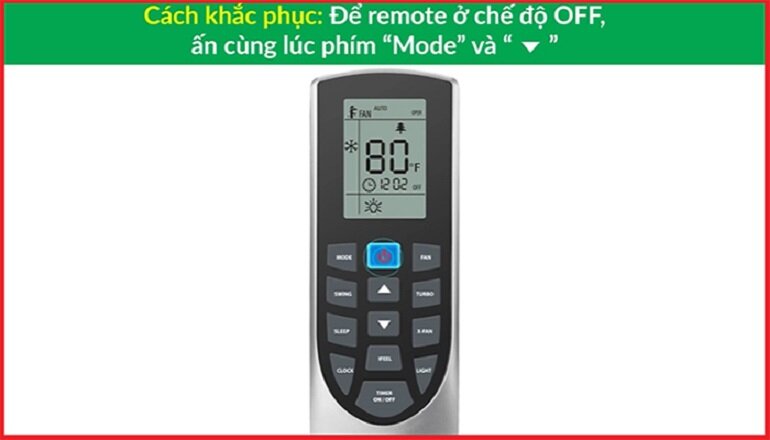 5 lỗi thường gặp trên điều khiển điều hòa Gree