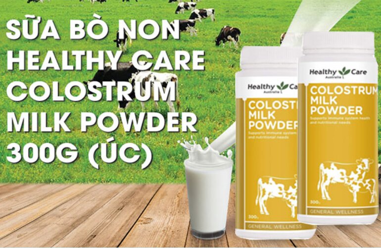 Sữa non Úc Colostrum Milk Powder Healthy Care