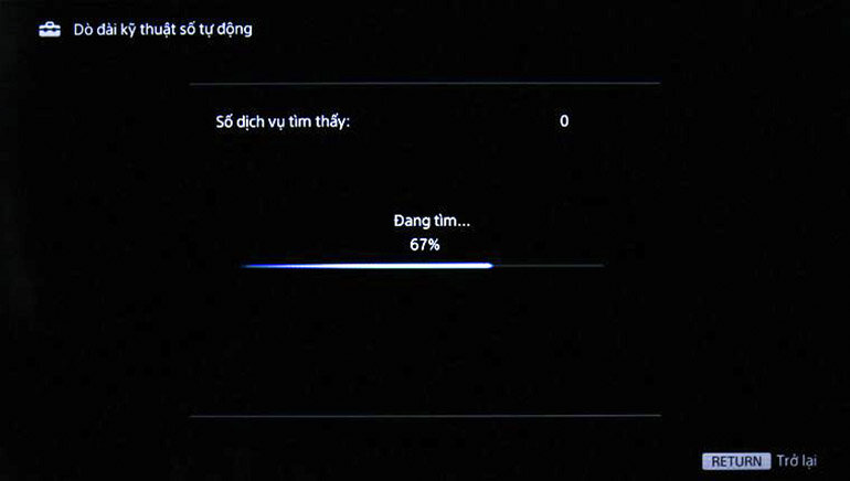 Hướng dẫn dò kênh smart tivi Sony 2018 nhanh nhất
