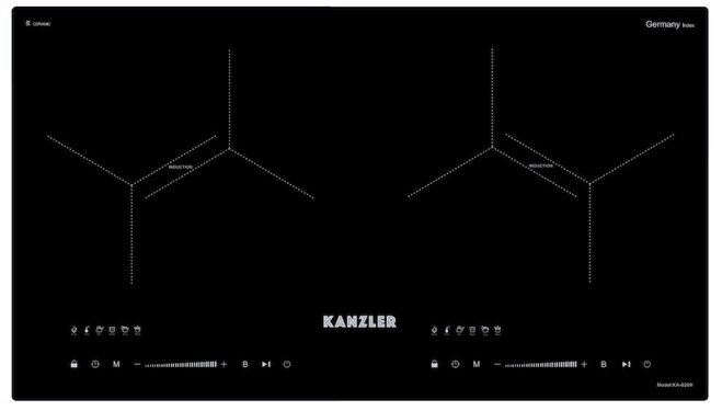 Bếp từ đôi Kanzler KA-620II