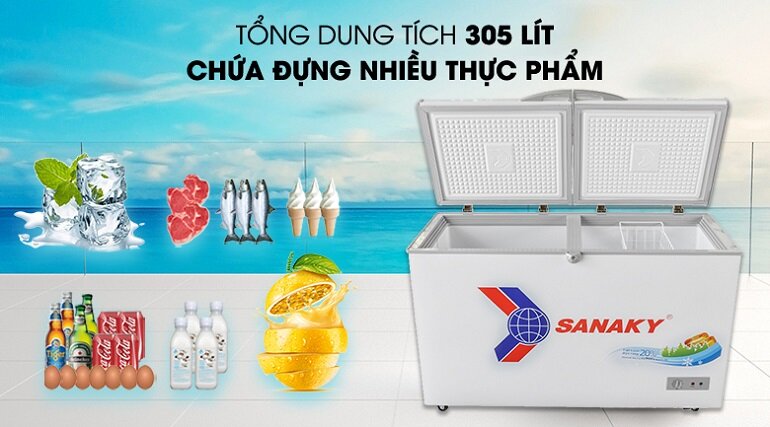 Tủ đông Sanaky giá bao nhiêu? Báo giá tủ đông Sanaky mới nhất