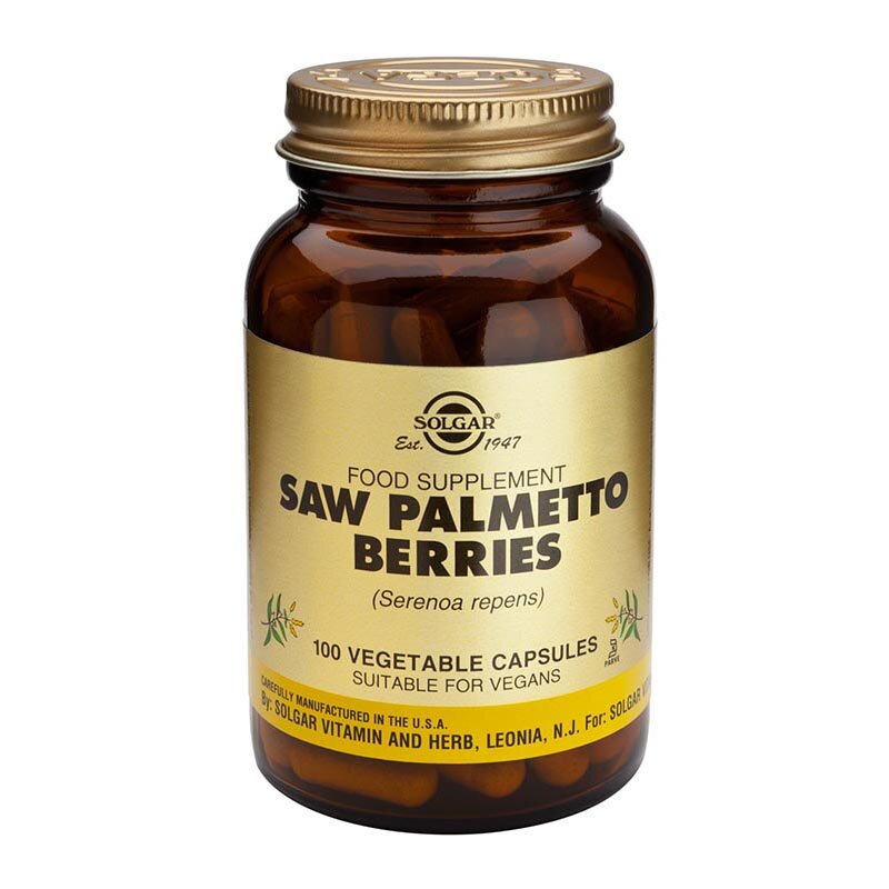 Sản phẩm Saw Palmetto Berries của Solgar thích hợp dùng cho cả nam và nữ