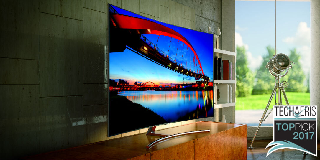 Smart Tivi màn hình cong 4K QLED Samsung 65 inch QA65Q8C