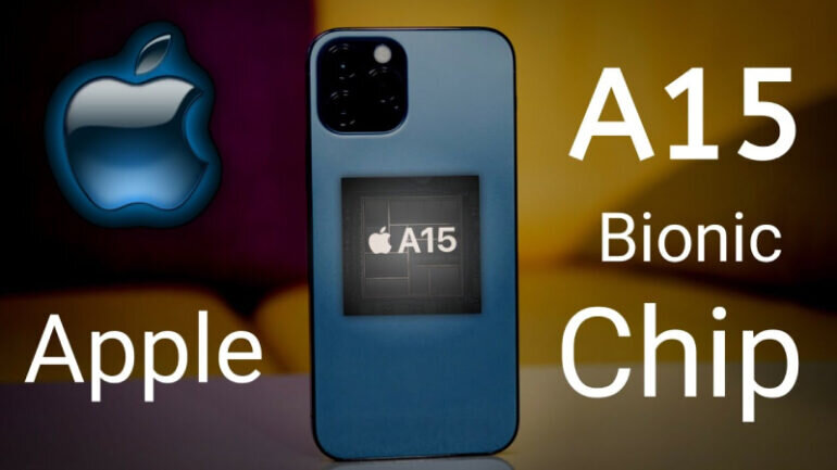 iPhone 14 màu xanh sử dụng chip A15