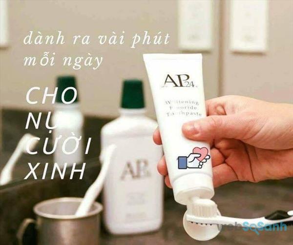 Hướng dẫn chi tiết sử dụng kem đánh răng ap24